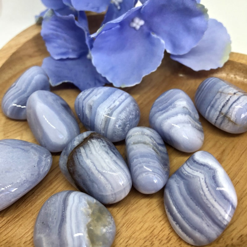 Blue Lace Agate Tumbled